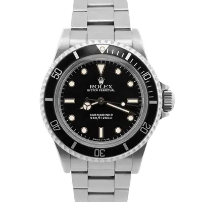 Rolex UNPOL. Rolex Submariner Spider Black Stainless
