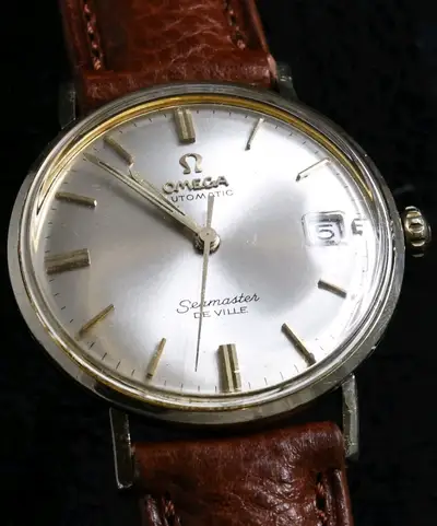 Omega Seamaster De Ville 14k Gold