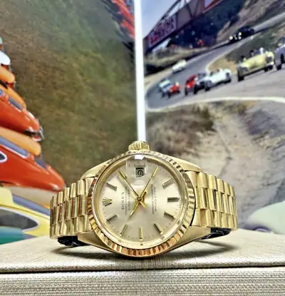 Rolex 6917 18k Gold Datejust President