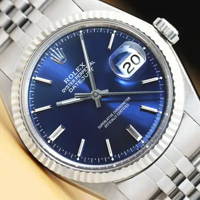 Rolex DATEJUST 1601 18K WHITE GOLD