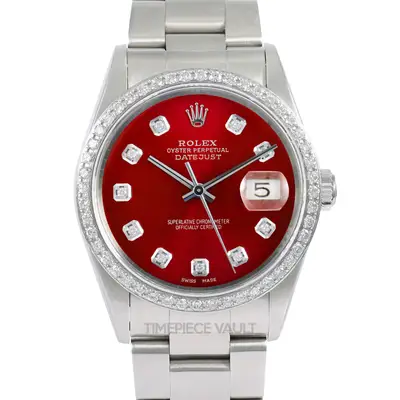 Rolex MEN DATEJUST S/ STEEL OYSTER