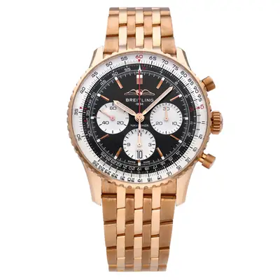 Breitling Navitimer B01 18k Rose Gold