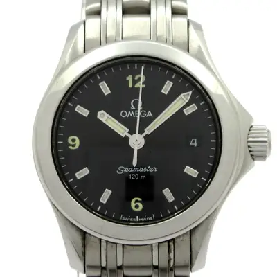 Omega Seamaster 8** Black Women's Wrist