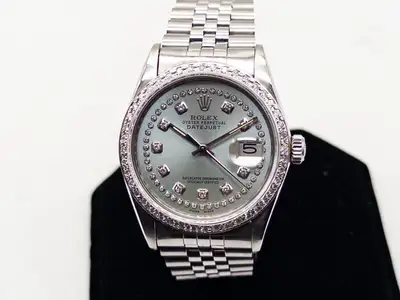 Rolex $15,000 ROLEX DATEJUST 18k White Gold