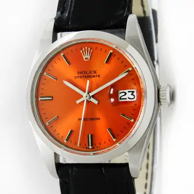 Rolex Oysterdate Precision Men Steel Ref