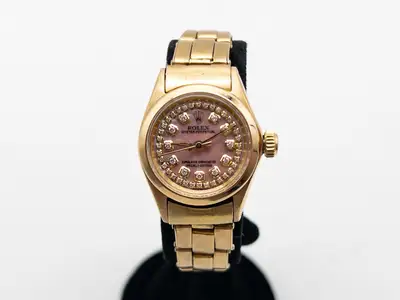 Rolex $25,000 ROLEX Oyster Perpetual PINK MOP