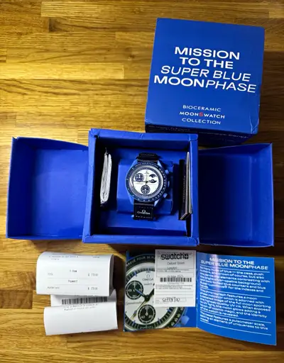 Omega x Swatch Speedmaster MoonSwatch Super