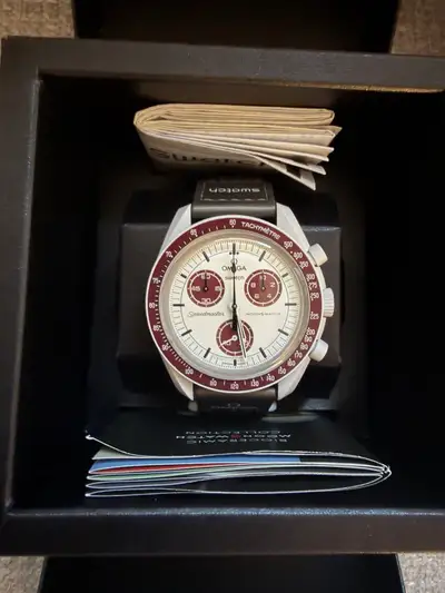 Omega Moon Swatch Mission to Pluto
