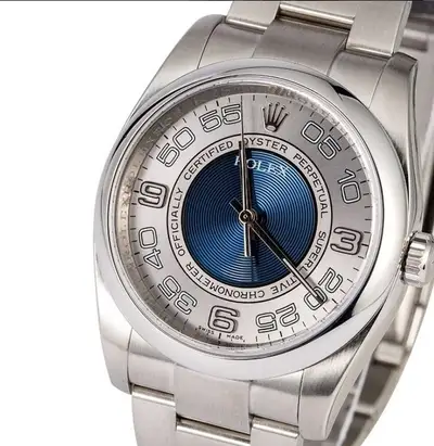 Rolex 116000 concentric blue