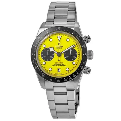 Tudor Black Bay Chrono Yellow and