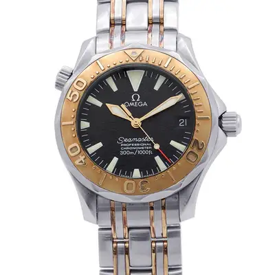 Omega Seamaster 36. Steel 18K Yellow