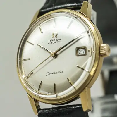 Omega *OH OMEGA Seamaster Cal.565 Gold Date