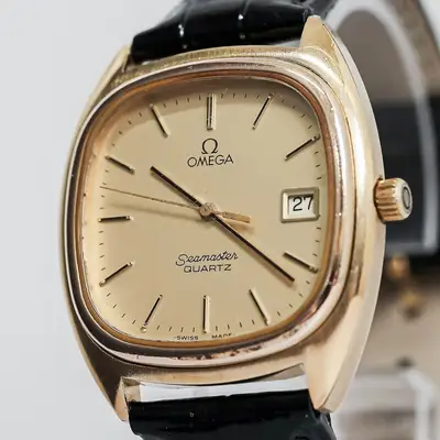 Omega **NEAR OMEGA Seamaster Cal.1342 Qz Push