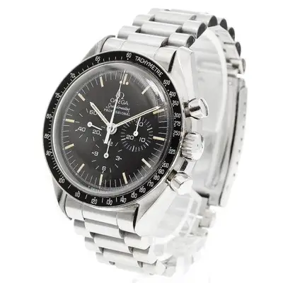 Omega OMEGA SPEEDMASTER APOLLO 11 ST145.022 41mm SS Black #C17898