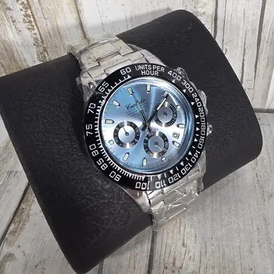 Unknown Comodir Chronograph Ice Stainless Steel Black