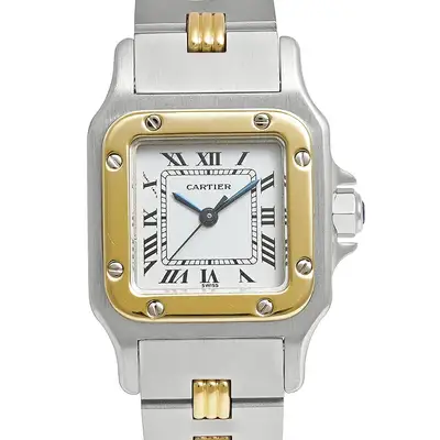 Cartier Santoscare 0902 White Case Size