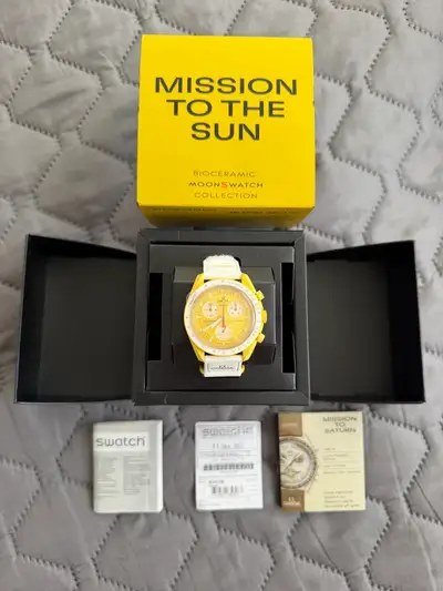 Omega x Swatch Speedmaster MoonSwatch Sun