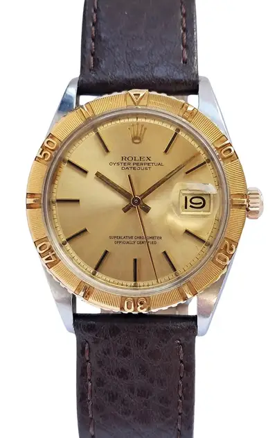 Rolex Datejust Turn-O-Graph 1625 18k Gold