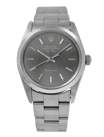 Rolex Air-King 14000 Gray Steel