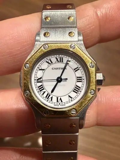 Cartier Santos Octagon Combi