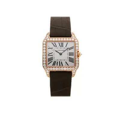 Cartier Santos Dumont Rose Gold Diamond