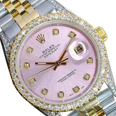Rolex Datejust Two-Tone 18K Gold Steel
