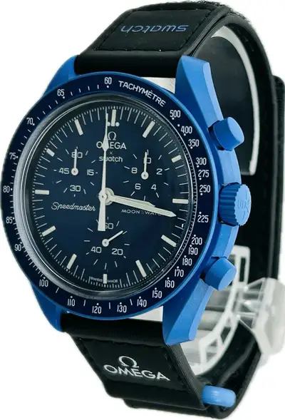 Omega Swatch Speedmaster Mission To Neptune SO33N100