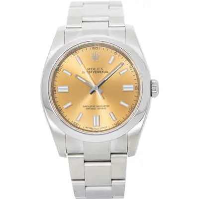 Rolex Oyster Perpetual 116000 Steel White
