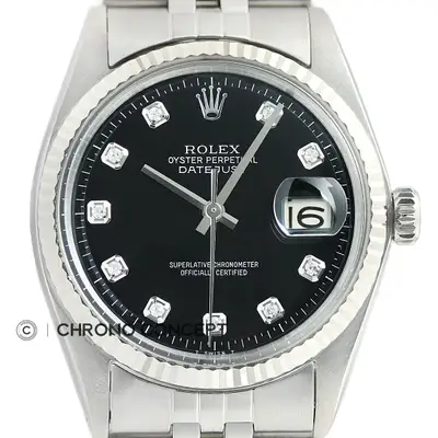 Rolex Datejust 18K White Gold SS