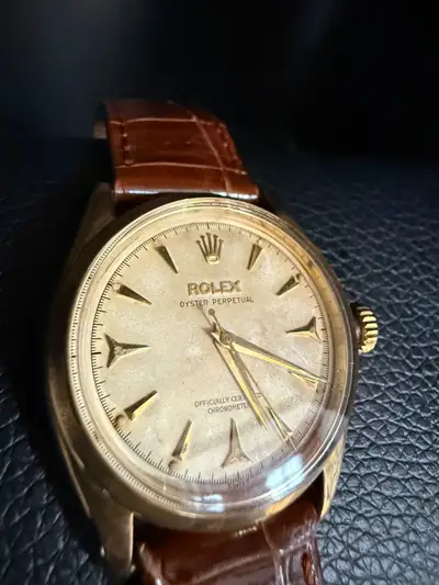 Rolex Oyster Perpetual 14k yellow gold