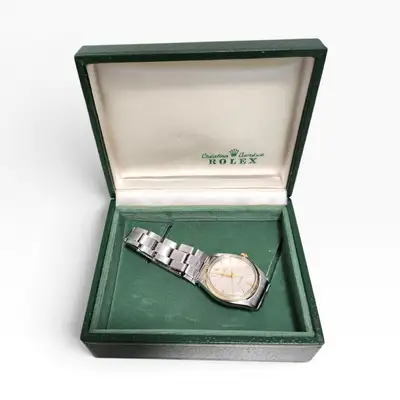 Rolex W/ Rolex Oyster Perpetual Two Tone