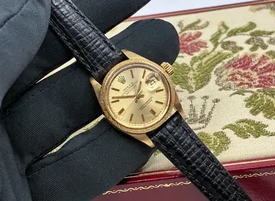 Rolex 18k Gold Rolex Datejust 26 6917