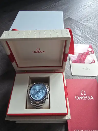 Omega Speedmaster 38 steel on steel