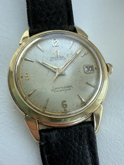 Omega Seamaster Calendar Cal 502 14kt