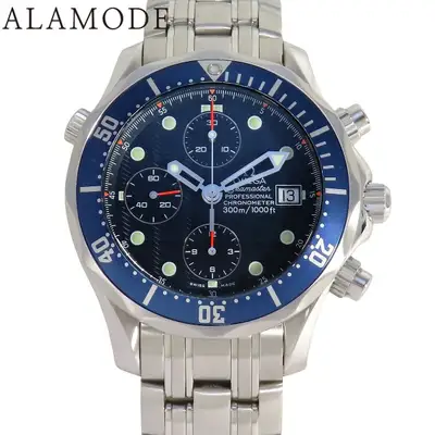 Omega Seamaster Professional 300 Chronograph Blue