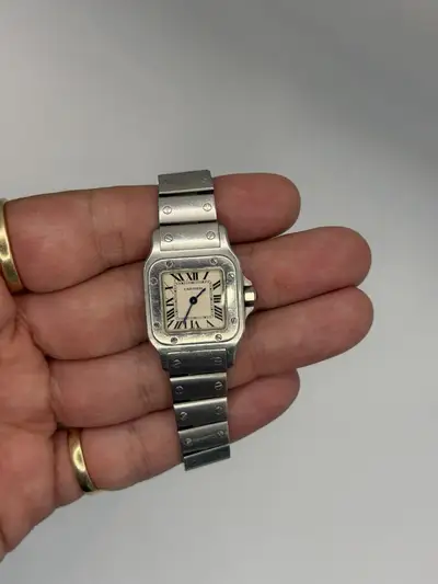 Cartier Santos Ivory Women's 1565