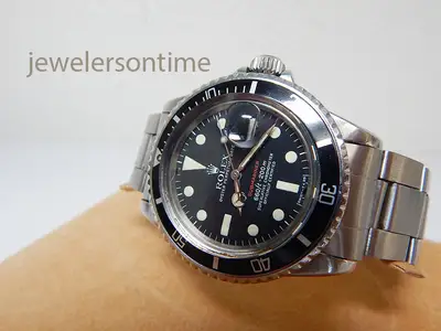 Rolex SS Red Submariner 1680 "3.9"
