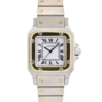 Cartier Santos Galve SM Watches white