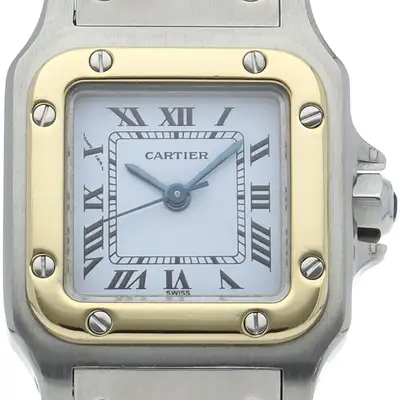 Cartier Santos Galbe SM Two-tone W20057C4