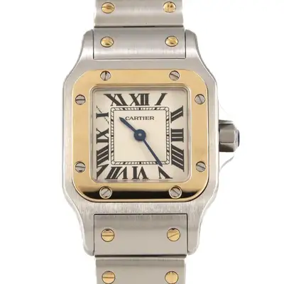 Cartier Santos Galbe SM Two-tone W20012C4