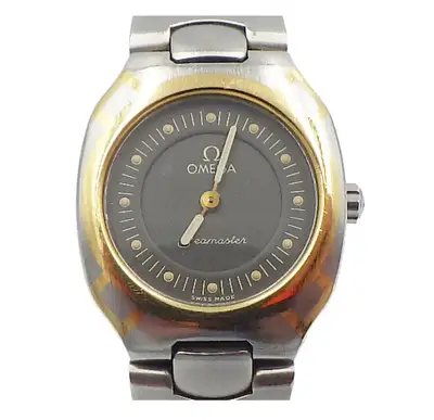 Omega Seamaster Polaris Silver Gold Working