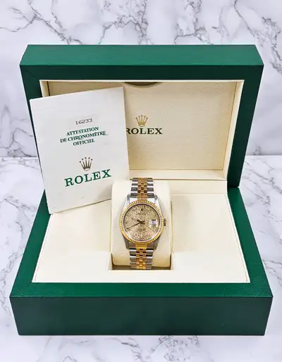 Rolex Datejust Steel 18ct Gold with
