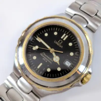 Omega Seamaster Professional Prebond Mercedes Hands
