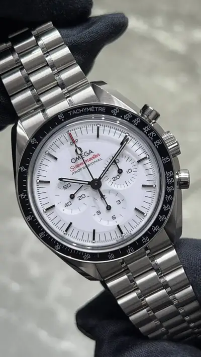 Omega Speedmaster Moonwatch Stainless Steel Wind