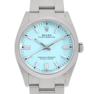Rolex Oyster Perpetual 36 126000 turquoise