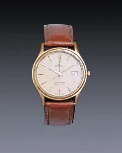 Omega Seamaster Cal.1342 Push Crown Gold