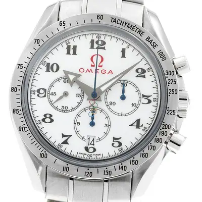 Omega Omega 321.10.42.50.04.001 Speedmaster Broad Arrow Olympic Date Automatic Mens Wa