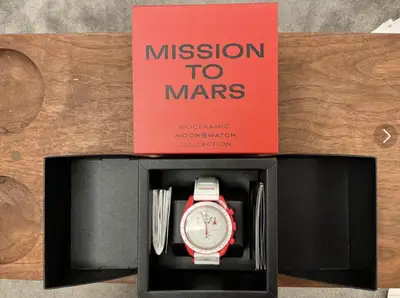 Omega Swatch Mission To Mars Bioceramic