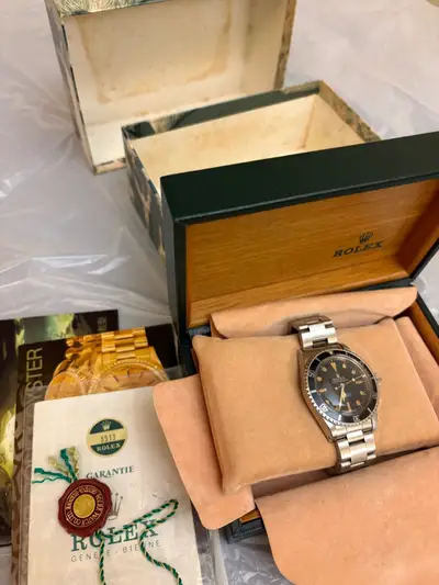 Rolex Submariner 5513 Maxi full paper
