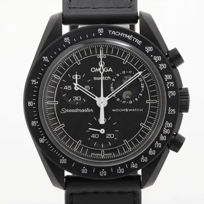 Omega x swatch Speedmaster missions Toe